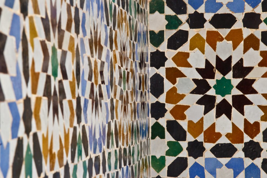 Hand-cut zellige tiles